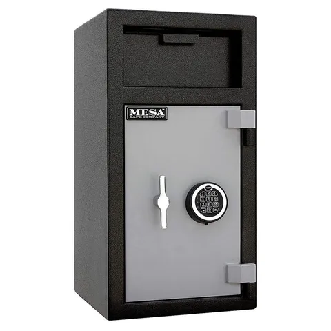 MESA SAFE COMPANY MFL2714E Cash Depository Safe,1.4 cu ft,Steel 16X159