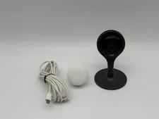 Google Nest Cam Indoor Security Camera 1st Gen with Magnetic Stand A0005 TESTED