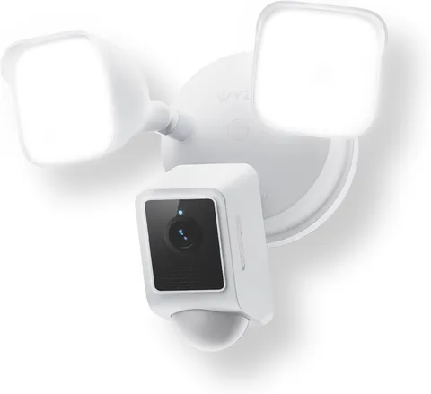 WYZE Floodlight Camera v2, Security Camera Outdoor, 2K HD with Color Night Visio