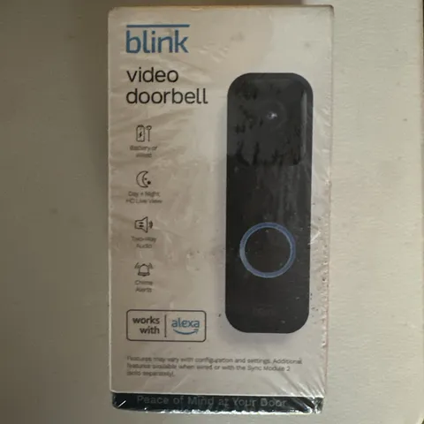 Blink Video Doorbell Security Camera New In Box