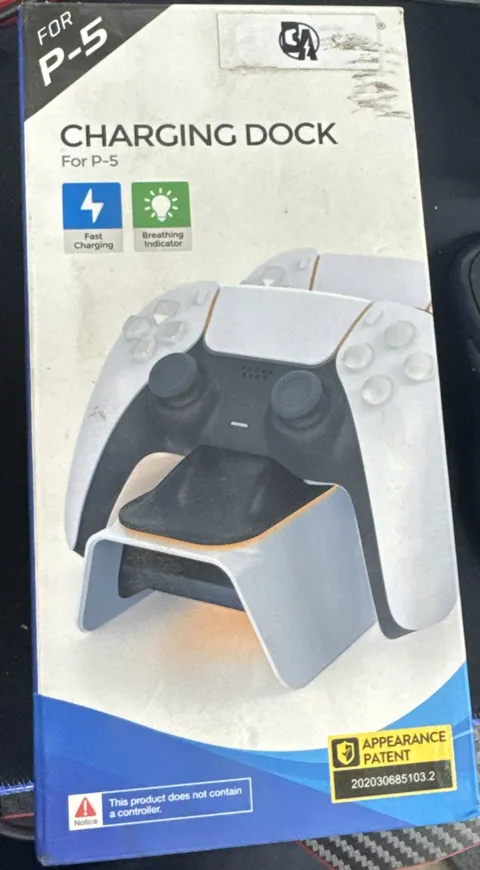 NexiGo Charging Dock P-5 for PS5 DualSense Controllers NIB Fast Charge