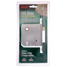 Lane 1000 2 Lever Mortise Lock Satin Chrome  L001000-FREE POST IN AUST! 05310220