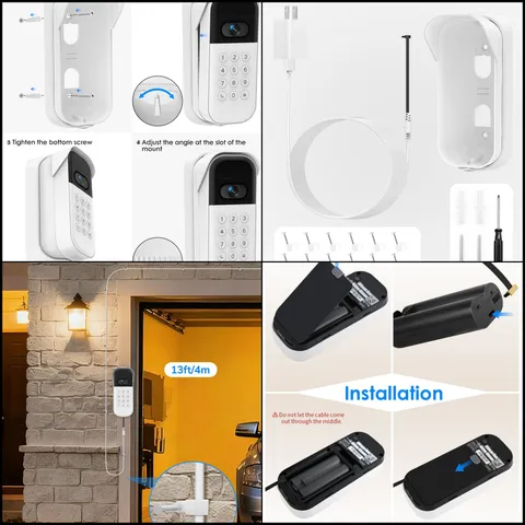 2-in-1 Power Adapter & Angle Mount for myQ