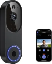 Wireless Doorbell Camera M52 1080P WiFi Security Cam Night Vision Motion Alert