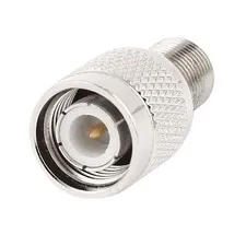 TNC Male To F-Type Female Straight Adapter RF Coaxial Connector