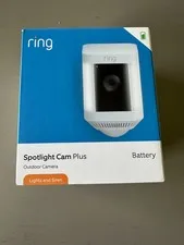 Ring Spotlight Cam Plus 2022 1080p HD Color Night Vision Battery New Sealed Box
