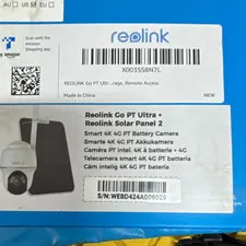 Reolink Go PT Ultra 4G 2160p PT Battery Camera w/ Solar Panel 2