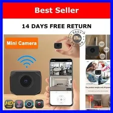 1080P Mini WiFi Security Camera HD Remote Monitor Portable Smart Cam