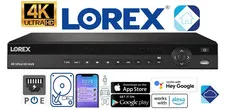 ⭐️ Lorex N883A64B NVR 16-Channel 4K Pro Series Network 4TB up to 2×10TB NEW ⭐️