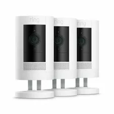Ring Stick up Cam Indoor/Outdoor Security Camera - 3 Pack