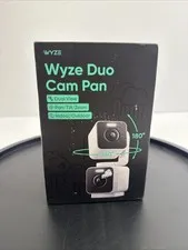 Wyze Duo Cam Pan 2K IP65 Indoor Outdoor Pan Tilt Camera Alexa Brand New Sealed