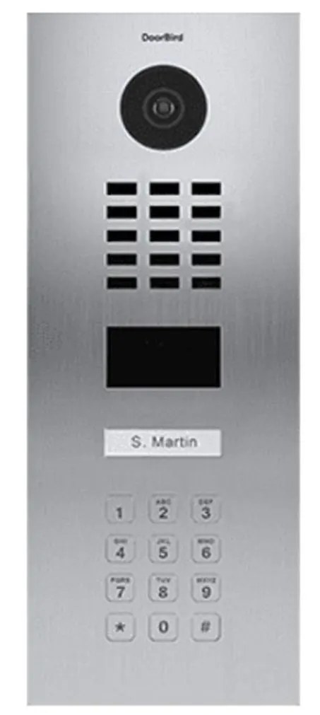Brand New DoorBird IP Video Door Station D2101KV (Brushed Stainless Steel V2A)