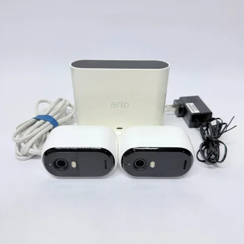 Arlo VMB4500 Base Station Working + 2x VMC2050 Cameras For Parts Repair Bundle