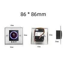 Infrared Touchless Switch For Door/Gate Access Control – 12V No-Touch