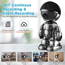 Smart Robot Camera 3MP IP Camera WIFI Robert Network CCTV HD Baby Monitor Remote