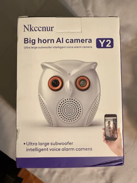 Nkccnur Big horn AI camera Y2 Wireless HD Night Vision Two-Way Audio Alarm