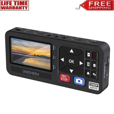 Unisheen UR500A-M 1080P 60FPS Mini HD Video Recorder Box Supports HDMI VGA YPbPr