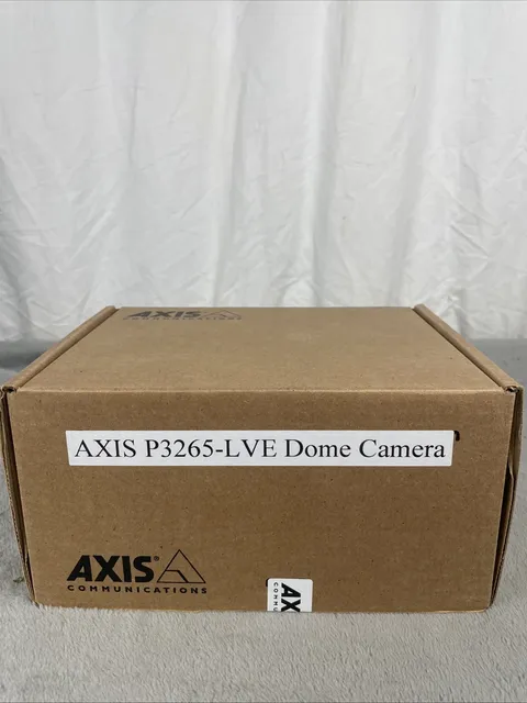 Axis P3265-LVE (02332-001) 4K UHD Outdoor IR IP Network Dome Camera