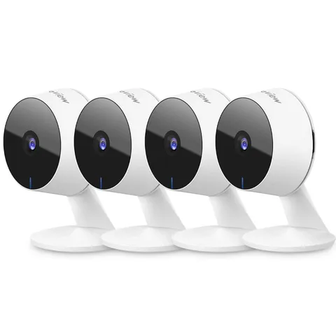 LaView Security Cameras 4pcs, Home Camera 1080P 2.4GHz 4 Pack, White