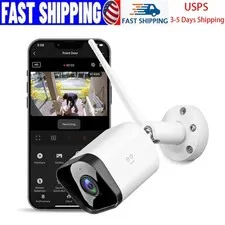 Geeni Hawk 3 1080P Weatherproof Wi‑Fi Smart Outdoor Security Camera 1‑Pack
