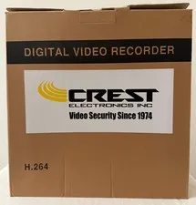 Digital Video Recorder-CREST Security Camera MOD#-CDR 3316-3300 Series
