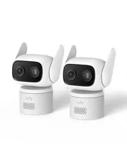 eufy Security Indoor/Outdoor Camera C31(2-Pack), IP66, No 2-Pack, white