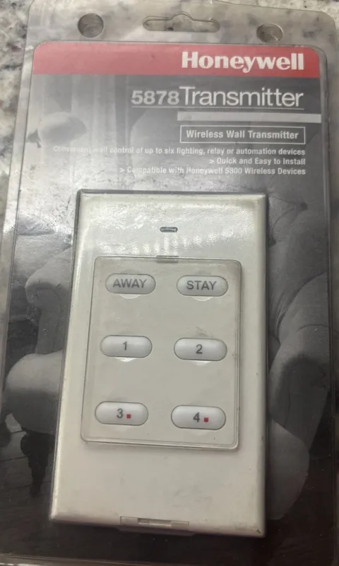 Honeywell 5878 Transmitter NEW Used In Areas Where You Can’t Install A Wired Pad