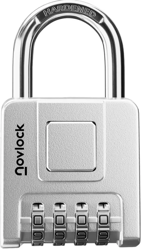 Combination Lock Outdoor & Indoor Heavy Duty Weatherproof 4-Digit Security