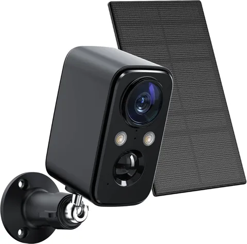 Security Camera Wireless Outdoor with Solar Panel Cameras for Home Security, Ind