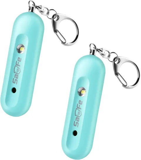 Personal Safety Alarm - Waterproof Rechargeable Security Alarm - 140Db Extra Lou