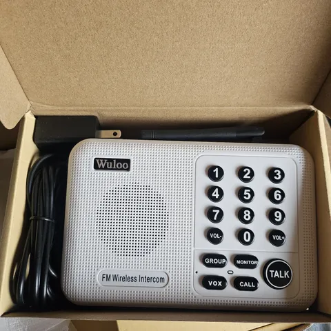 Intercoms Wireless for Home 5280 Feet Range 10 Channel 3 Code, Wireless Intercom