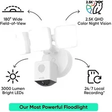 2.5K HD Color Night Vision Security Camera