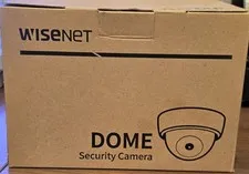 Hanwha Wisenet PNV-9080R 12MP 4K IP PoE IR Dome Camera NEW OPEN BOX