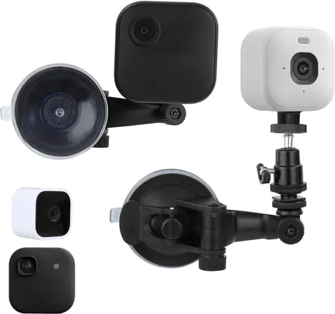 2 Pack Suction Cup Mount Compatible with Blink Outdoor 4, 3, 2K+, Blink Mini 2K+