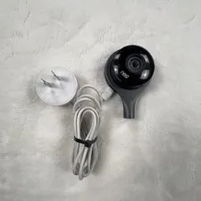 Nest Cam Indoor Security Camera A0005 Wired 1080p WiFi Smart Home Black