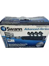 Swann Security Monitoring System DVR42550 4 Cameras View On Phone Internet DIY