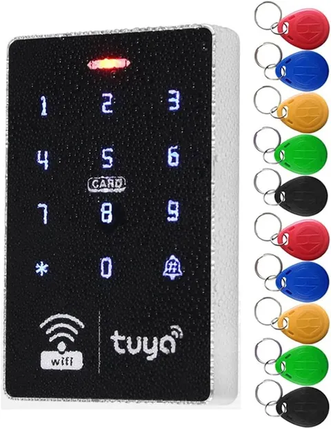 HERNAS Wifi Smart Access Controller, IP68 Waterproof RFID Keypad with Tuya APP R