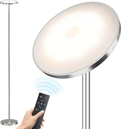SUNMORY Floor Lamps for Living Room，LED Standing Lamp with Remote Control