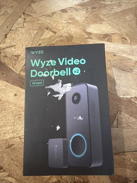 Wyze Video Doorbell v2 Wired 2K HD Color Night Vision Head-to-Toe WVDWDV2 1c