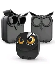HTZSAFE Wireless Motion Sensor Alarm Plug-In Receiver, Expandable, Black