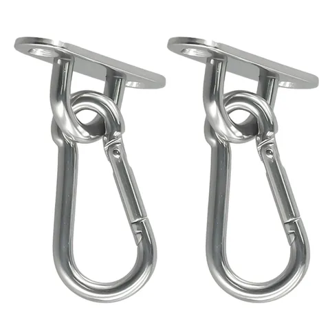 Reliable Metal Hook Anchor Hanger for Battle Ropes and Gymnastic Rings