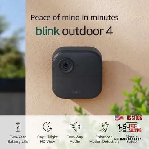 Outdoor 4 – Wireless smart 2 Camera System Camera (2-year battery life)