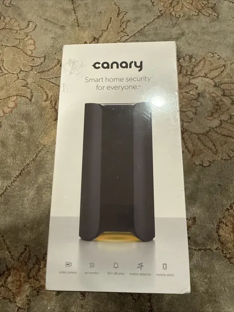 Canary Smart Home Security Camera Black
