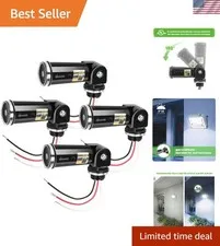 4-Pack, Dusk to Dawn/Day Night Sensor, Photoelectric Switch, Photo Cell Senso...