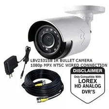 Security Camera 1080p Analog HD CCTV Bullet 130' Night Vision, LOREX LBV-2531