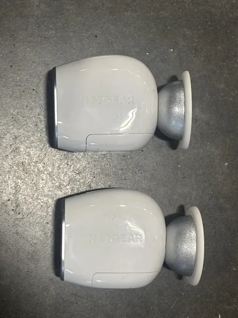 Netgear Arlo VMC3030 Security Camera White Wireless Indoor/Outdoor LOT Of 2