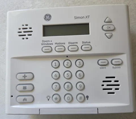 ************ WORKING GE Home Security System Panel Control Simon XT Alarm Keypad