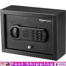 Slim Electronic Safe W/ Programmable Keypad Hidden Drawer Security Safe New