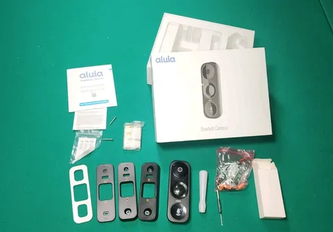 Alula RE703 Video Doorbell Camera HD 180 FOV 2-Way PreOwned