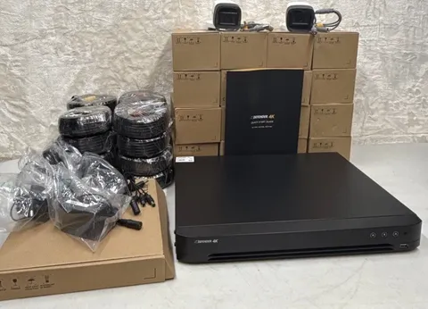 Defender Vision AI 4K Security Camera System 16 Cameras & 16 Channel DVR NIB